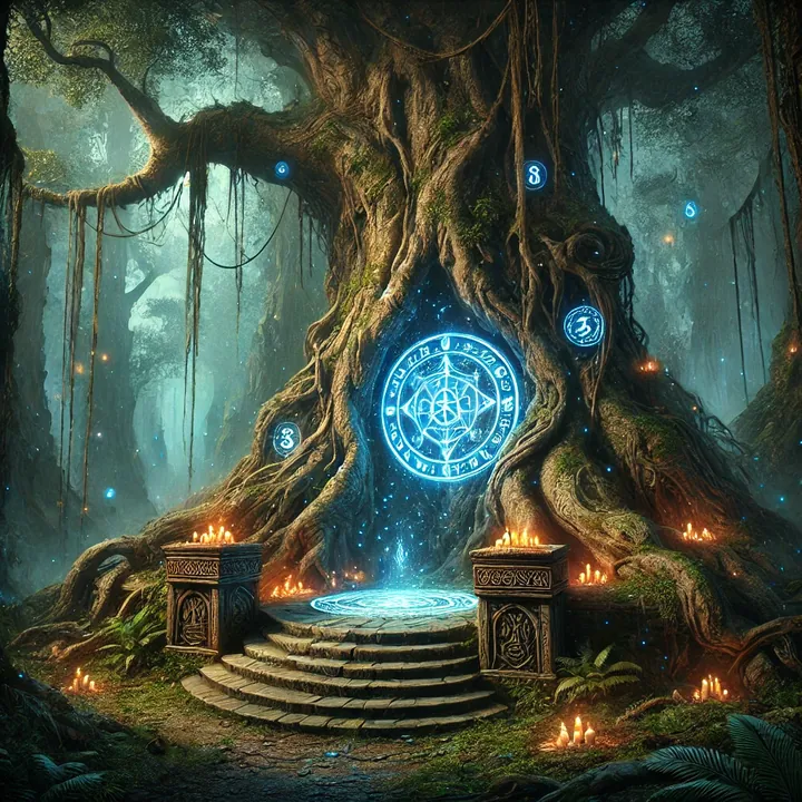 Local de RPG Elderwood Shrine (Santuário do Carvalho Ancião)
