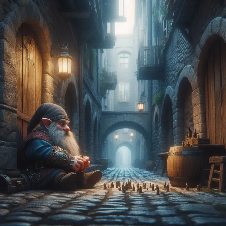 Local de RPG Anão entrada final