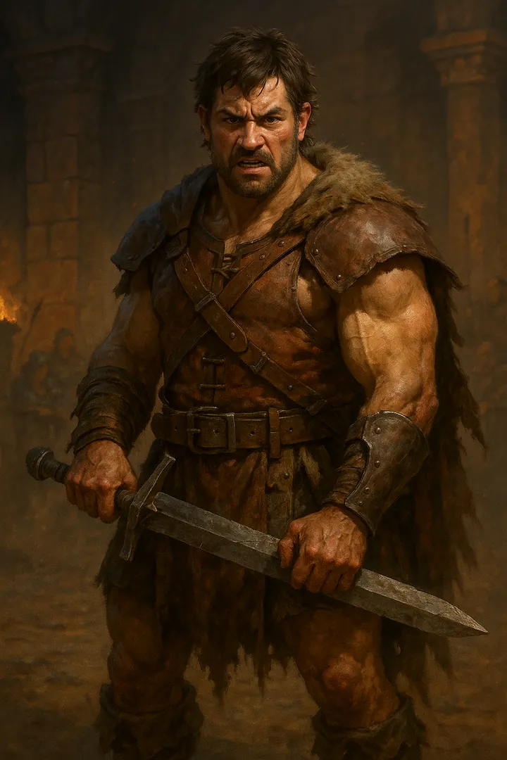 Local de RPG Brom, o Filho da Fúria - Guerreiro Selvagem