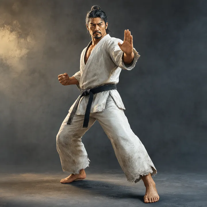 Personagem Kenzo "Vento do Dojo"