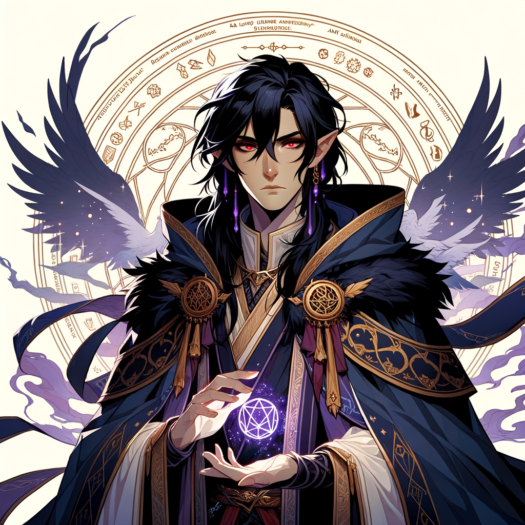 Personagem de RPG Loki noctharis 