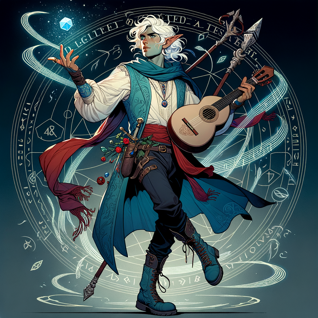 Personagem de RPG Eigon de Arthemis