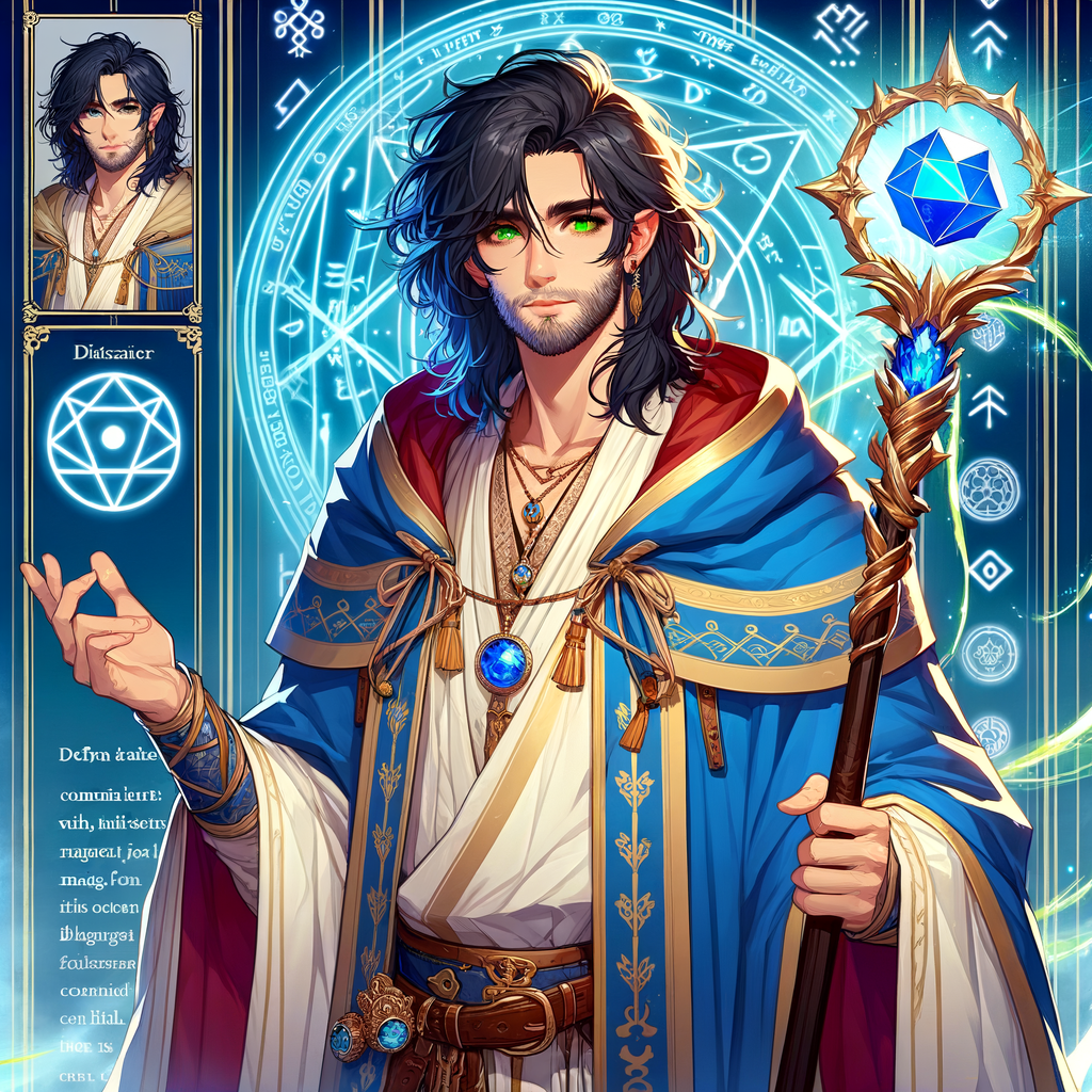 Personagem de RPG Georgios Macedo