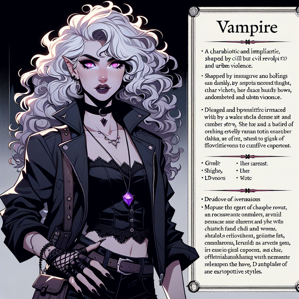 Personagem de RPG Ária sanchez