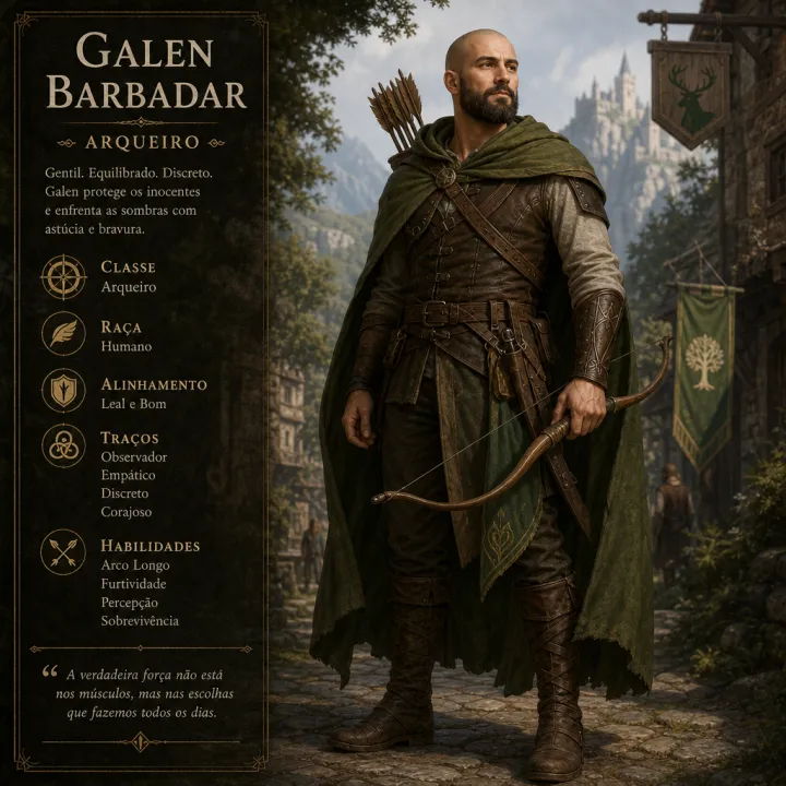 Personagem de RPG Olho tonto