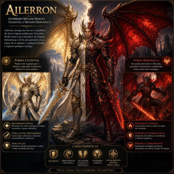 Personagem de RPG Pancada4K