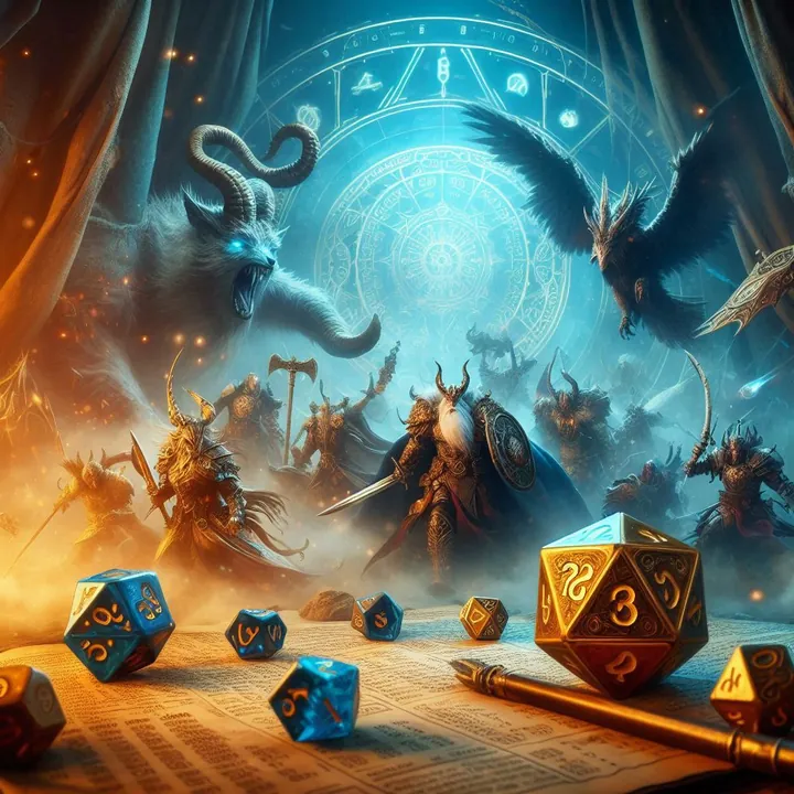 Tela do RPG de Mesa Online com inteligência artificial